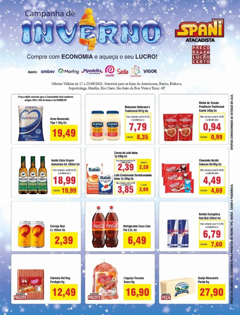 Ofertas Spani Atacadista Agosto Encartes Folhetos E Promo Es