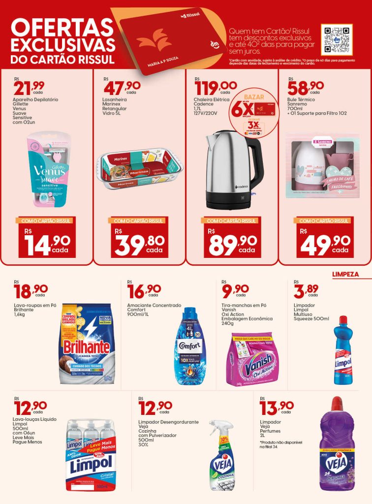 Supper Rissul Ofertas encartes folhetos e promoções De 01 05 a 15 05