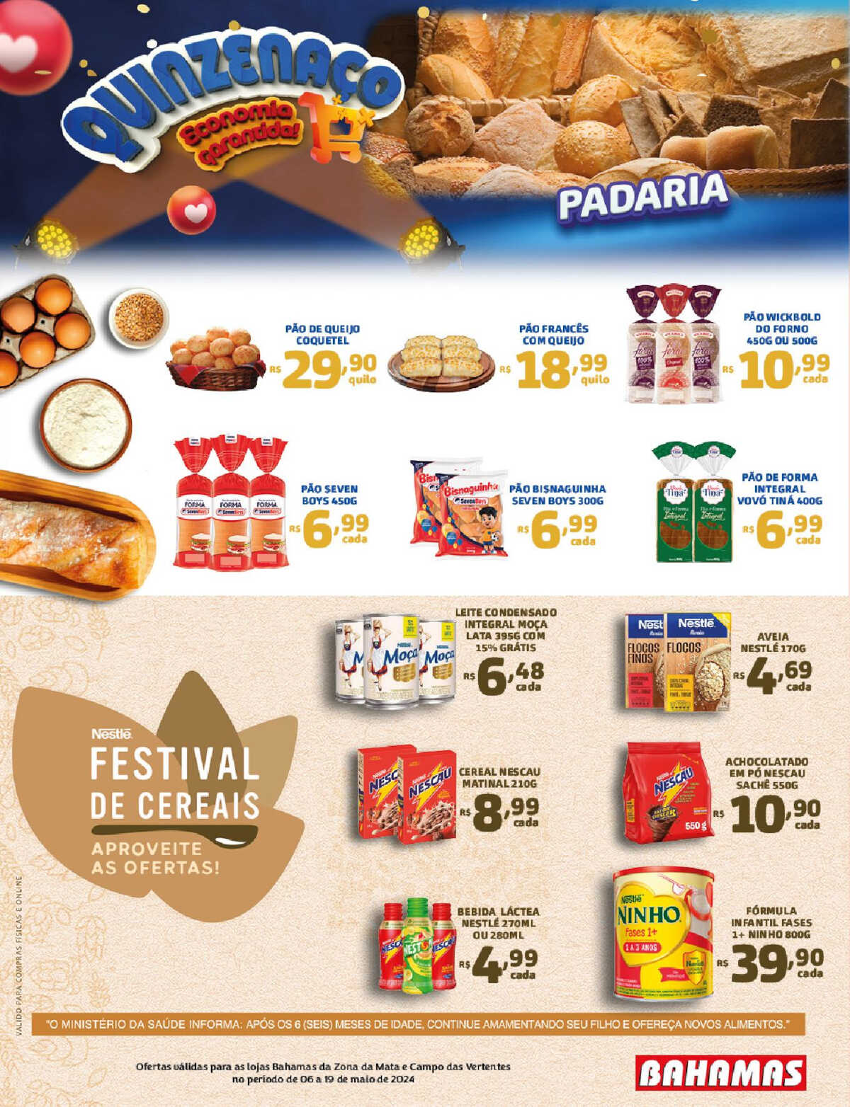 Ofertas Bahamas até 19/05