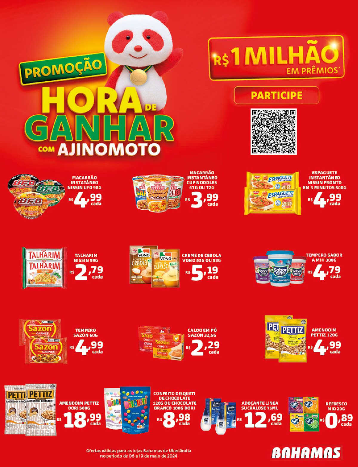 Ofertas Bahamas até 19/05