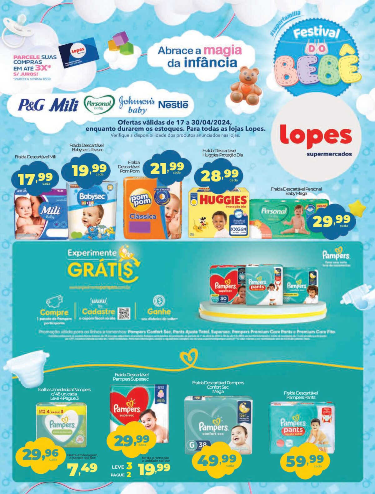 Ofertas Lopes Supermercados até 30/04