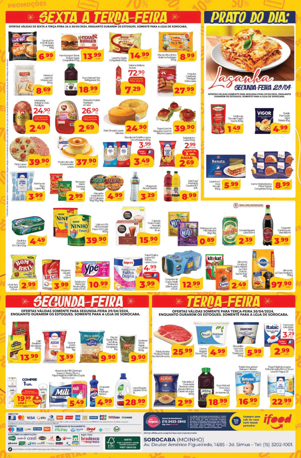 Ofertas Lopes Supermercados até 30/04