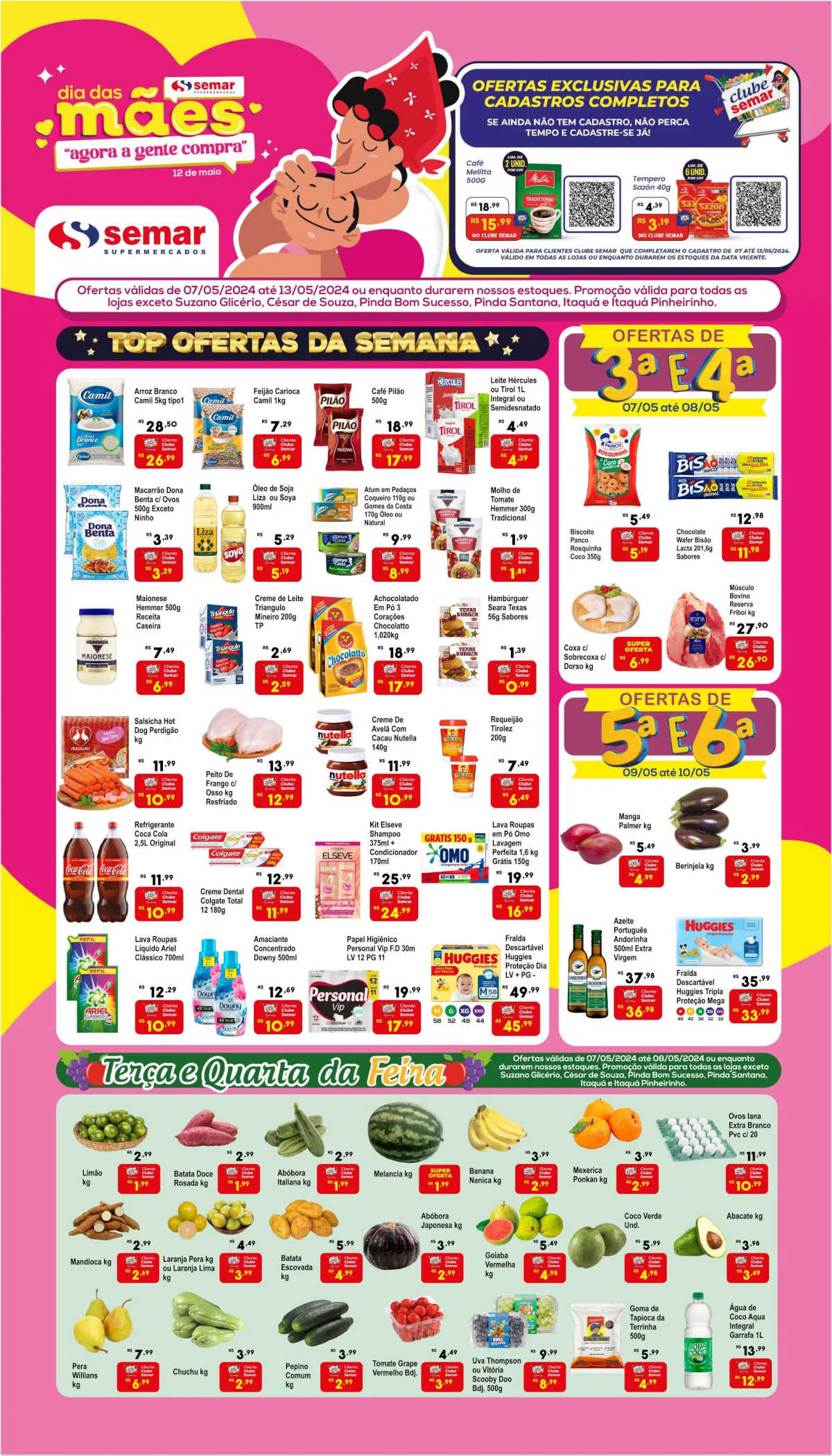 Ofertas Semar até 13/05