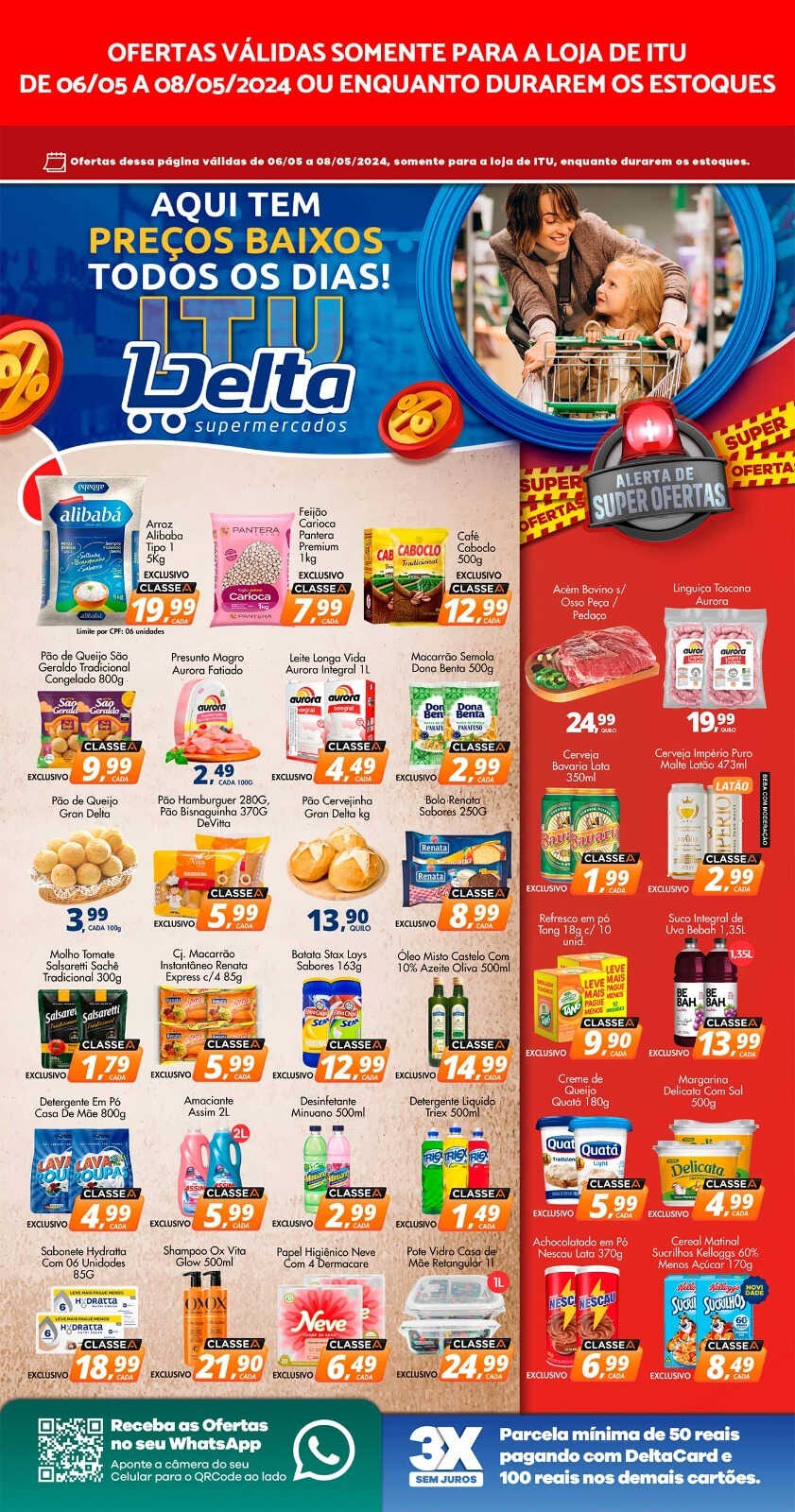 Ofertas Delta até 08/05