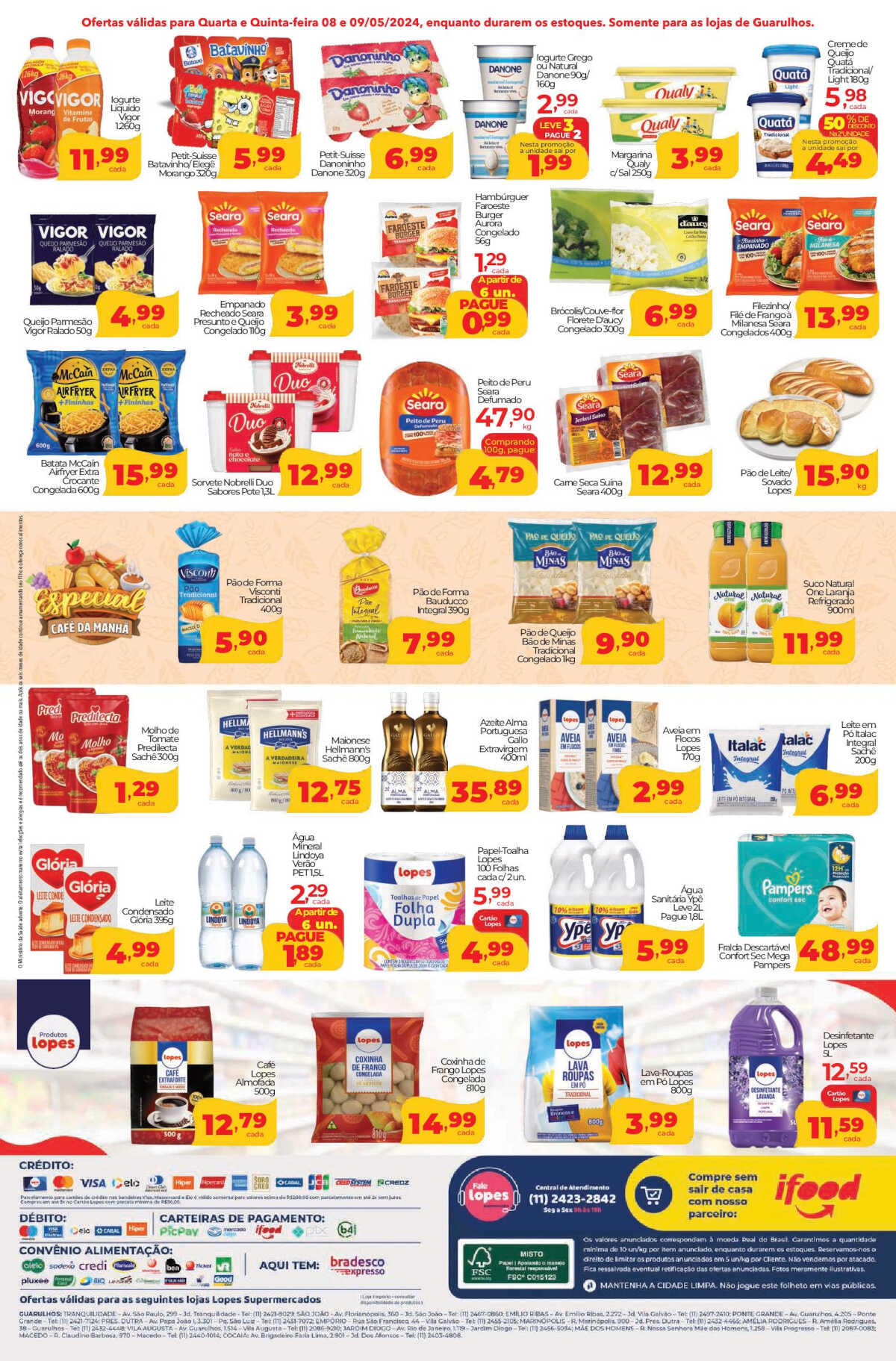 Ofertas Lopes Supermercados até 09/05