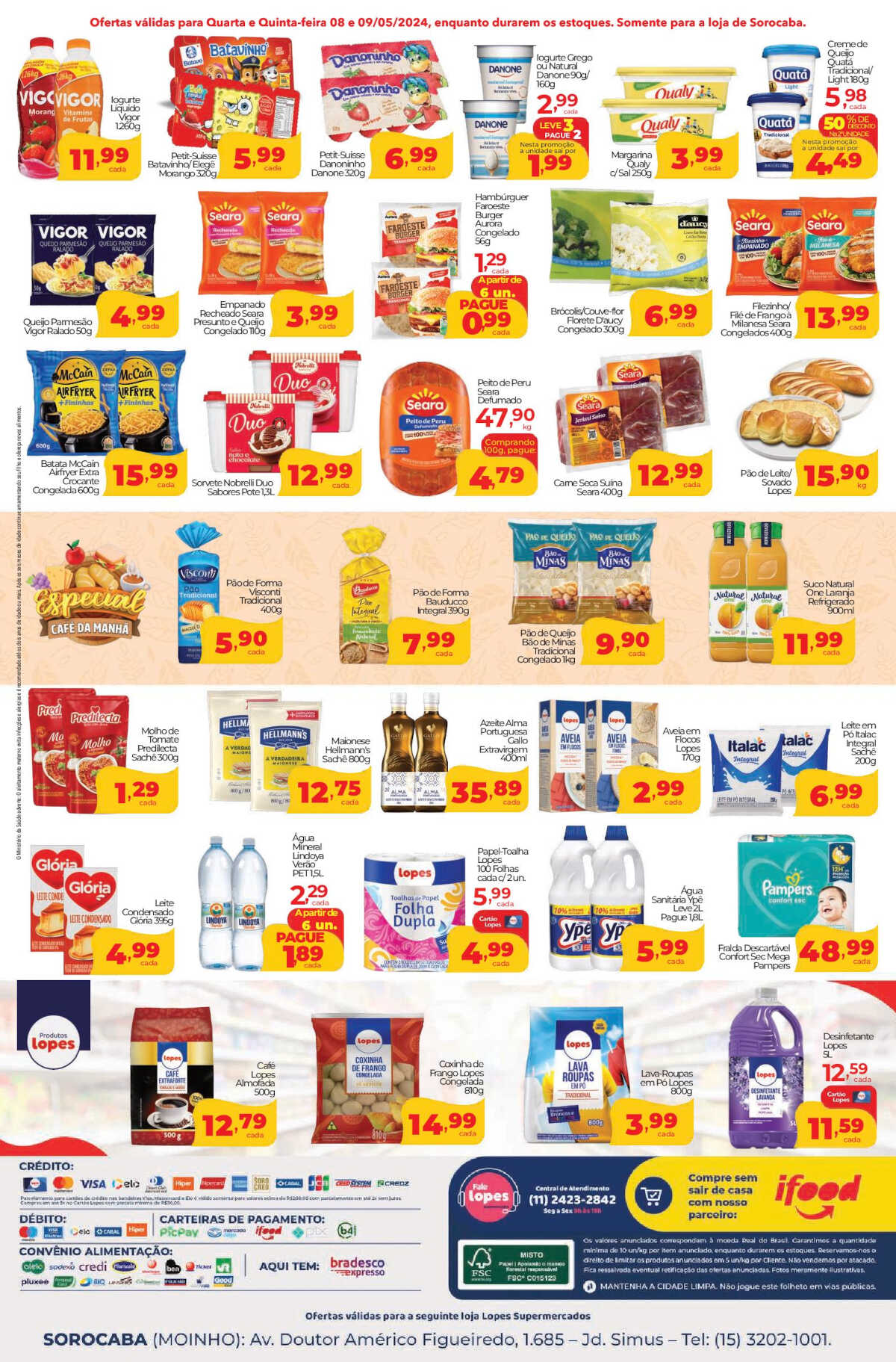 Ofertas Lopes Supermercados até 09/05