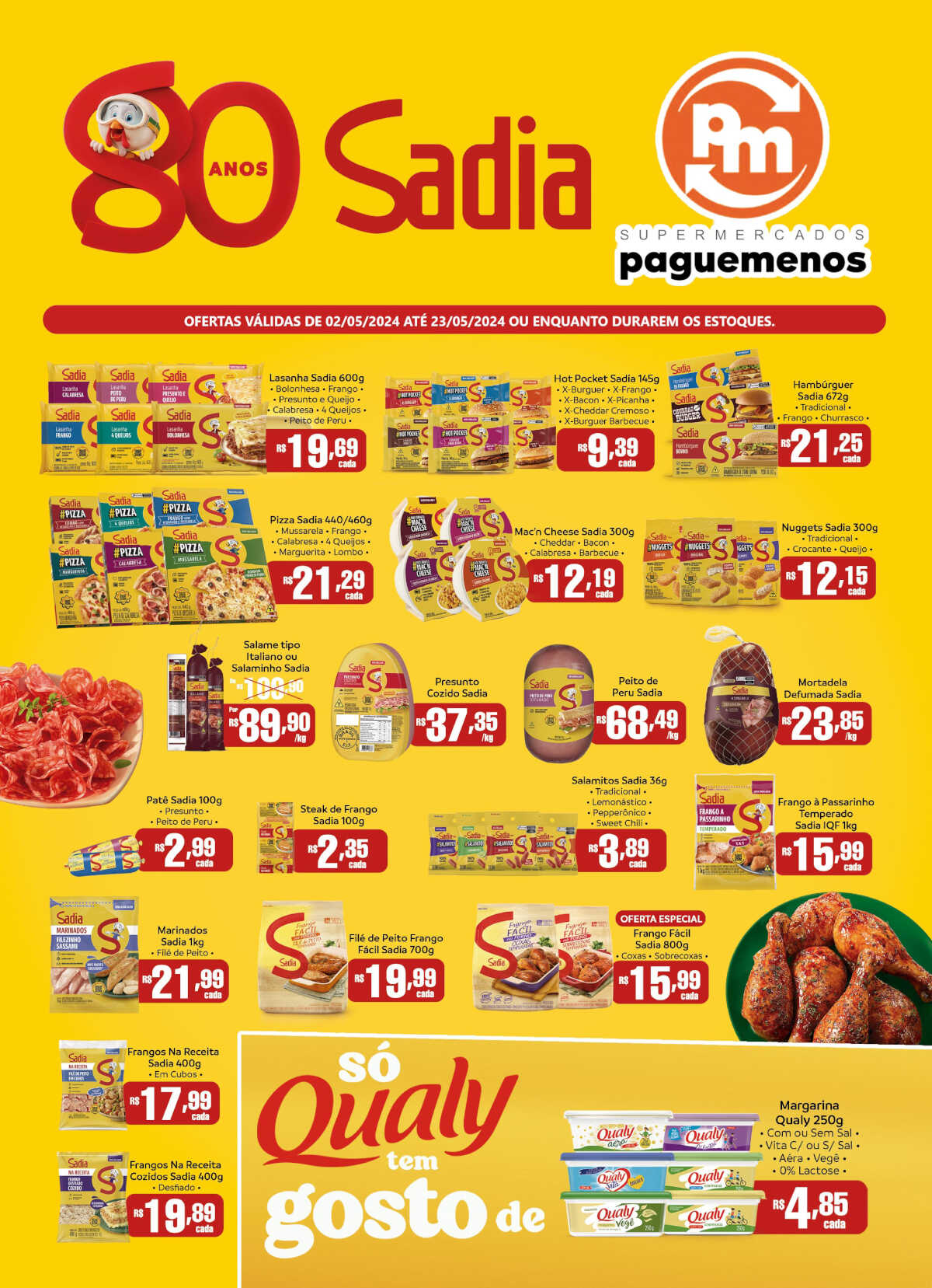 Ofertas Pague Menos até 23/05